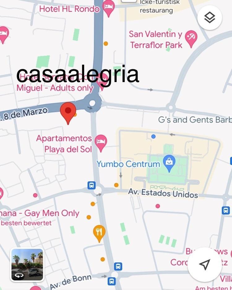 Bungalow Casa Alegria Yumbo Maspalomas  Kültér fotó